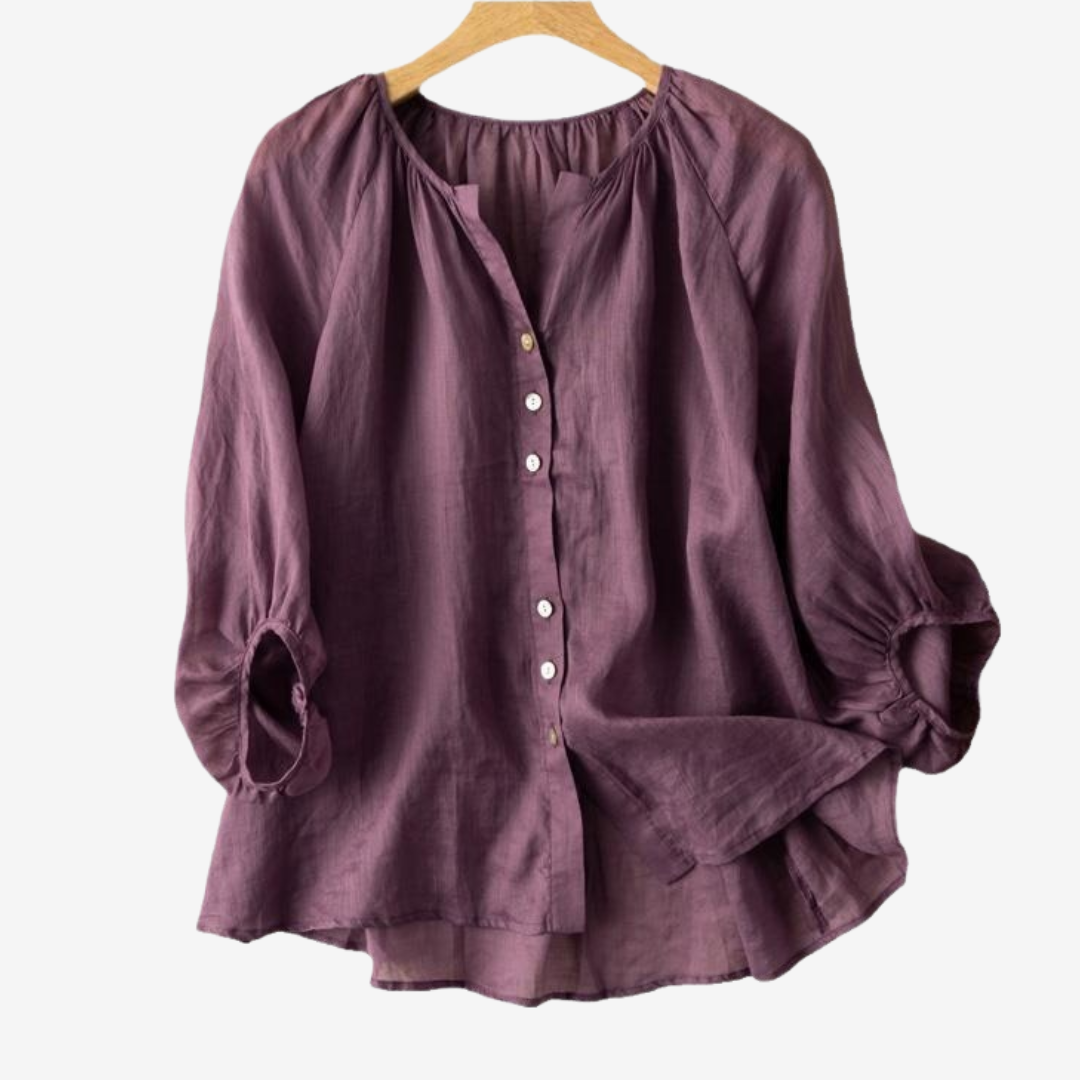 Célina™ Camicetta morbida ed elegante