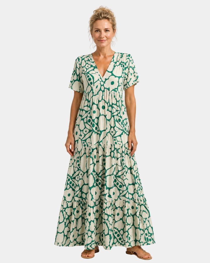 Achilde | Abito Lungo Floreale Donna
