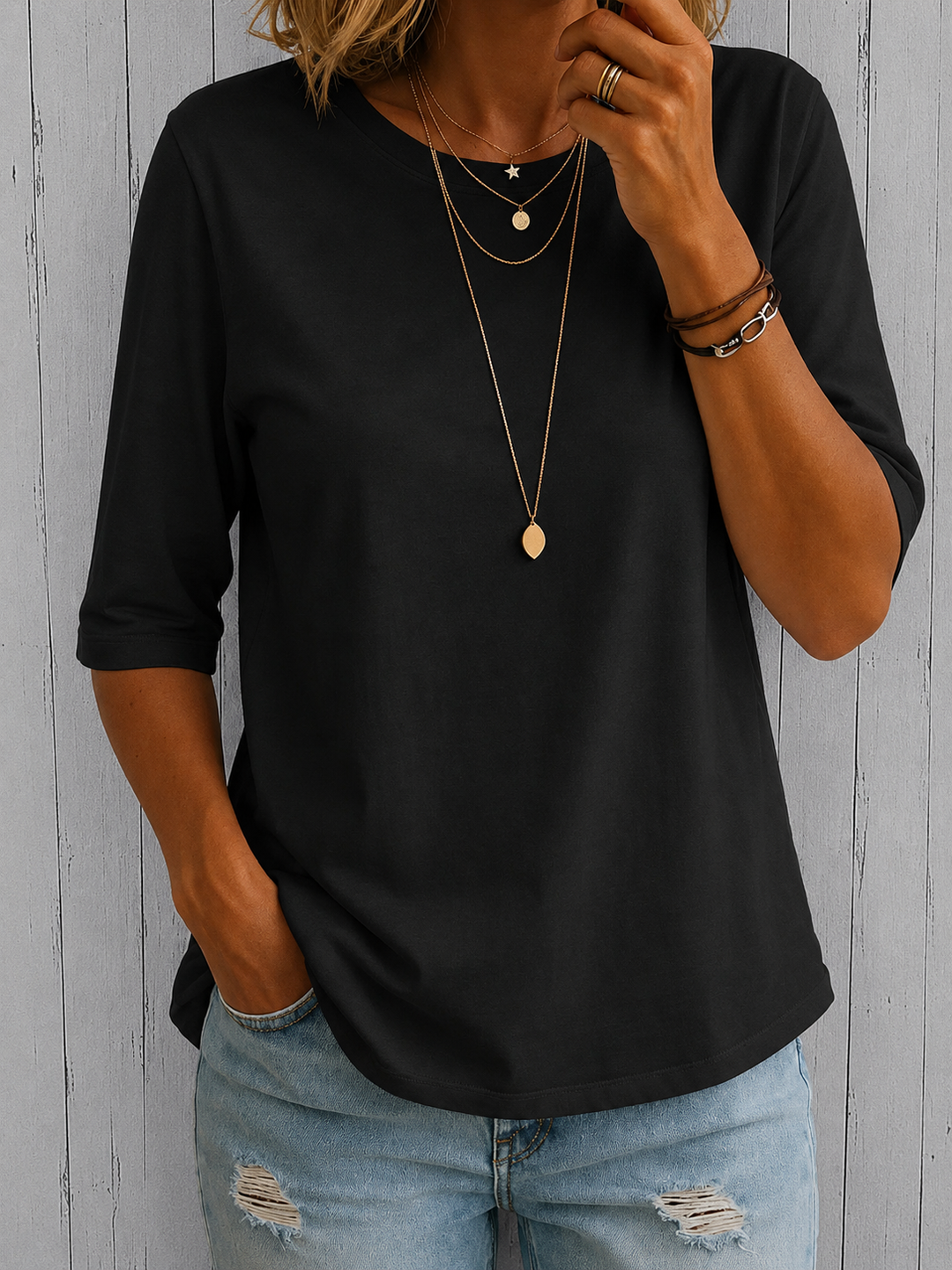 Calvera™ | Maglia Comfort con Maniche Lunghe