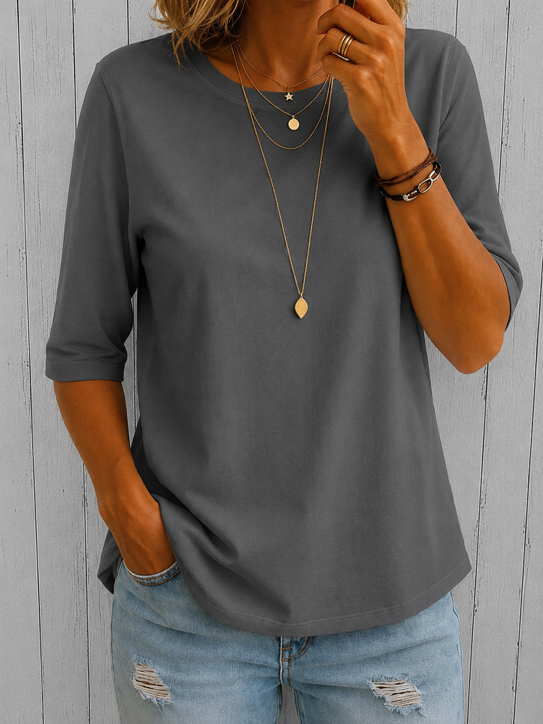Calvera™ | Maglia Comfort con Maniche Lunghe